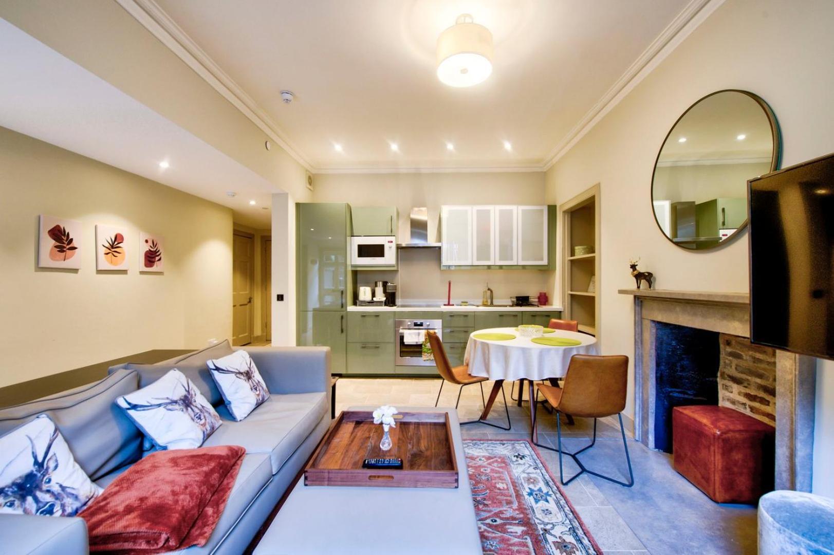 Guestready - Manor Place Basement Apartment Единбург Екстериор снимка