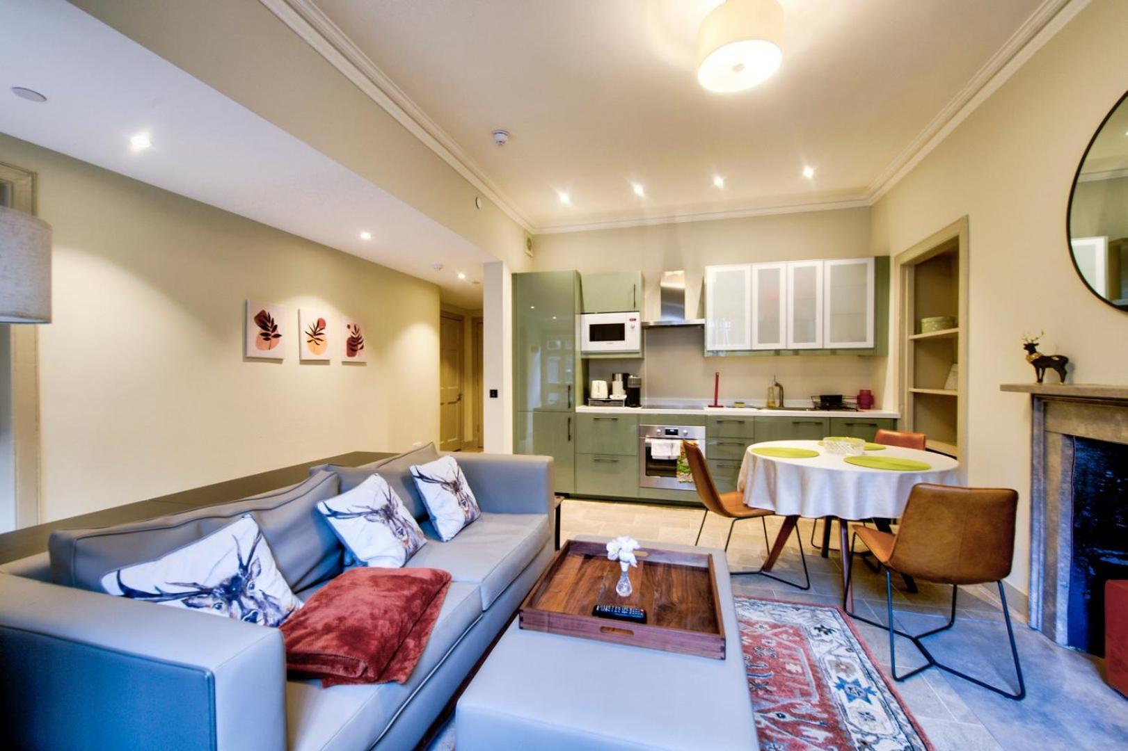 Guestready - Manor Place Basement Apartment Единбург Екстериор снимка