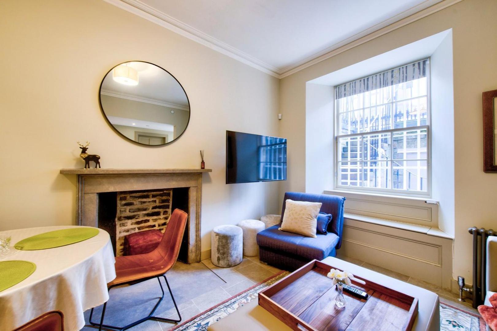 Guestready - Manor Place Basement Apartment Единбург Екстериор снимка