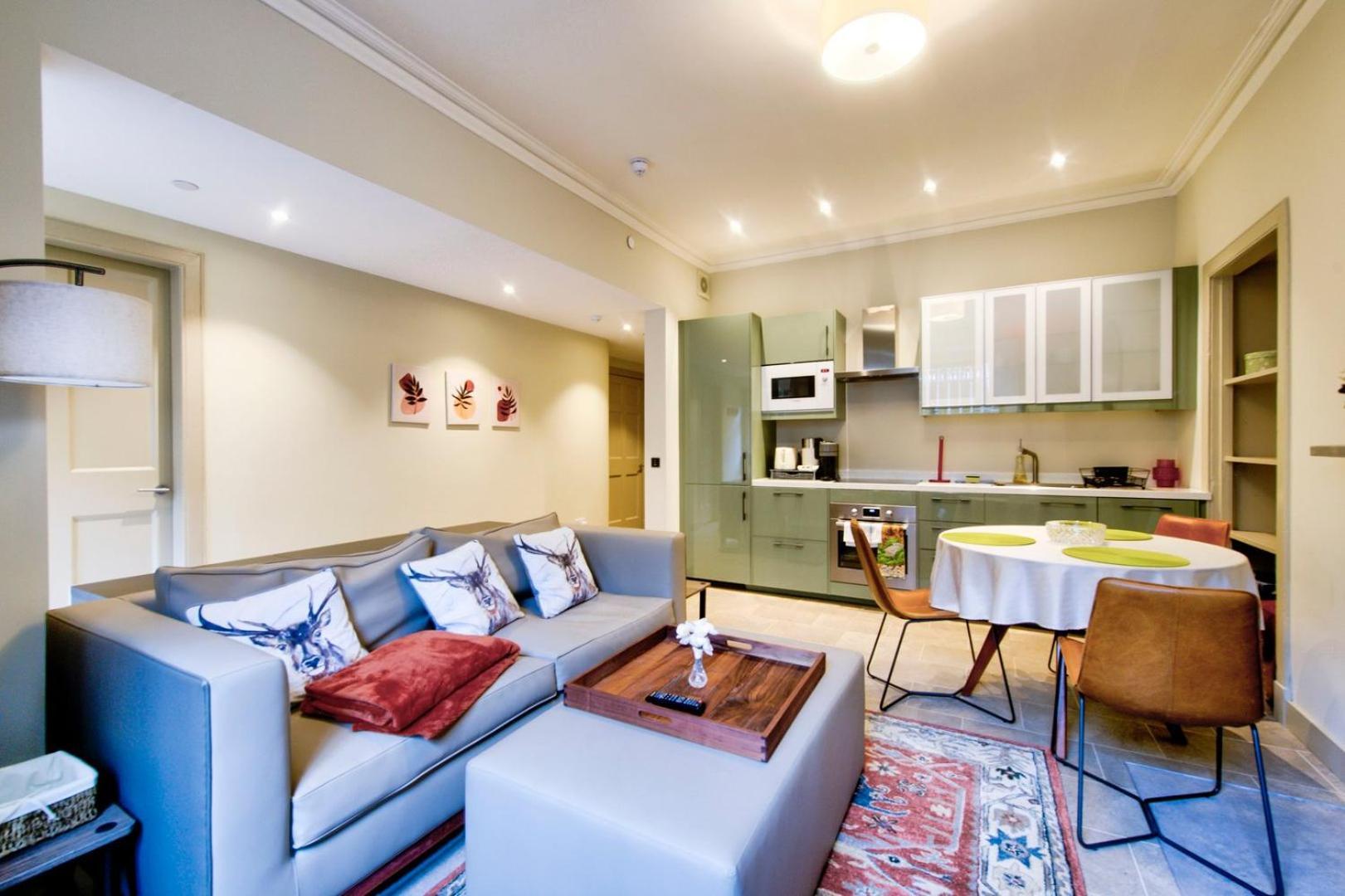 Guestready - Manor Place Basement Apartment Единбург Екстериор снимка